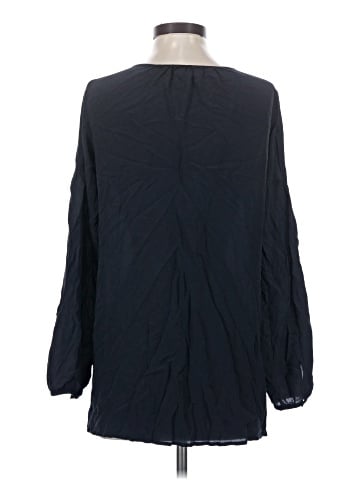 Club Monaco Long Sleeve Silk Top (view 2)