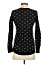 Ann Taylor LOFT Polka Dots Black Pullover Sweater Size S - photo 2
