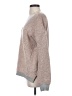 Sanctuary Metallic Pink Tan Pullover Sweater Size S - photo 5