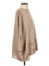 Cremieux Metallic Tan Poncho Size S - photo 4