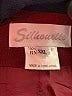Silhouette 100% Polyester Burgundy Blazer Size XXL - photo 6