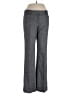 Express Design Studio Chevron-herringbone Gray Wool Pants Size 8 - photo 1
