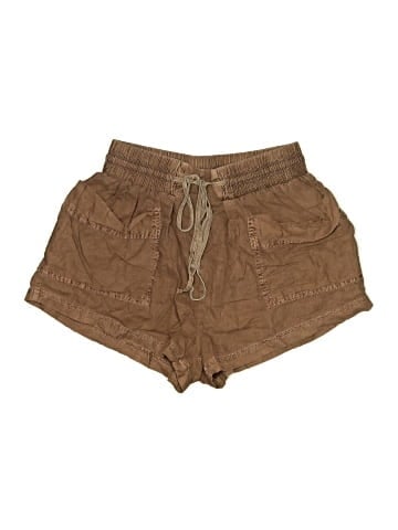 Free People Khaki Shorts (view 1)