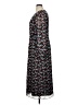 Boden 100% Polyester Print Black Casual Dress Size 14 - photo 5