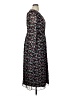 Boden 100% Polyester Print Black Casual Dress Size 14 - photo 4