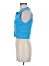 Caroline Constas Blue Sleeveless Blouse Size M - photo 5