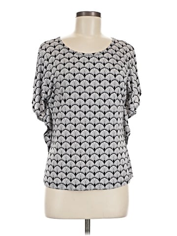 Clara Sun Woo Short Sleeve Blouse (view 1)