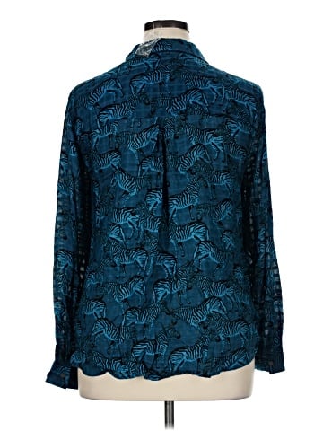 Jane and Delancey Long Sleeve Button-Down Shirt (view 2)