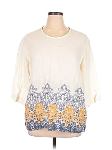 Purejill 3/4 Sleeve T-Shirt (view 1)