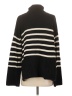 Gap Stripes Black Turtleneck Sweater Size S - photo 2