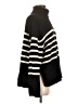 Gap Stripes Black Turtleneck Sweater Size S - photo 4