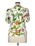 Chico's Floral White Short Sleeve T-Shirt Size XL - photo 2