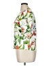 Chico's Floral White Short Sleeve T-Shirt Size XL - photo 5