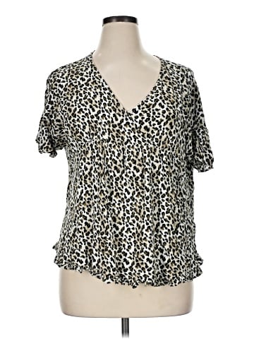 Kori America Short Sleeve Blouse (view 1)