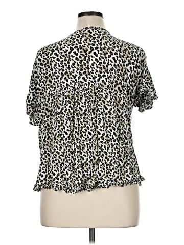 Kori America Short Sleeve Blouse (view 2)