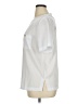 Talbots 100% Polyester White Short Sleeve Top Size 16 - photo 5