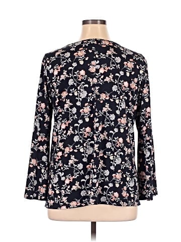 Karen Kane Long Sleeve Blouse (view 2)