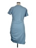 MICHAEL Michael Kors Solid Blue Casual Dress Size XL - photo 2