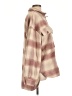 Talula Plaid Brown Coat Size L - photo 4