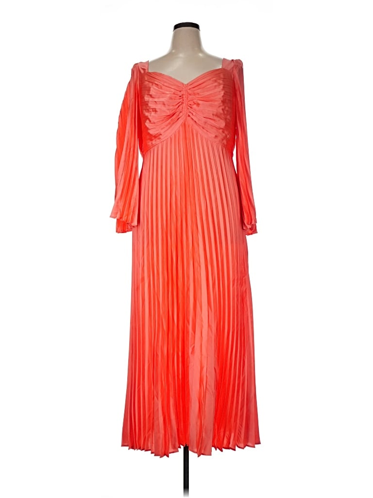 Pre-owned Eloquii Cocktail Dress In Orange