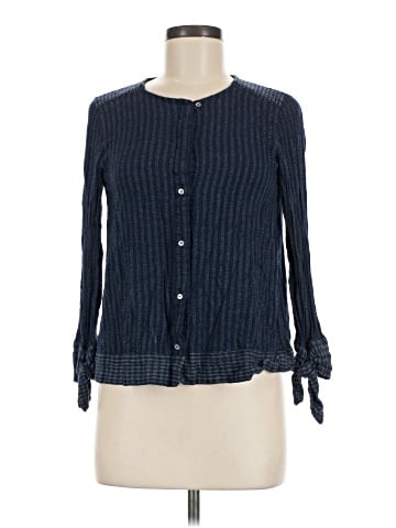Wrap Long Sleeve Blouse (view 1)