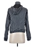 Daytrip 100% Polyester Checkered-gingham Blue Windbreaker Size XS - photo 2