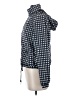 Daytrip 100% Polyester Checkered-gingham Blue Windbreaker Size XS - photo 5