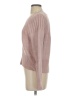 Express Solid Pink Pullover Sweater Size S - photo 5