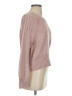 Express Solid Pink Pullover Sweater Size S - photo 4