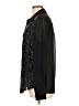 MICHAEL Michael Kors 100% Polyvinylchloride Stars Black Long Sleeve Blouse Size L - photo 5