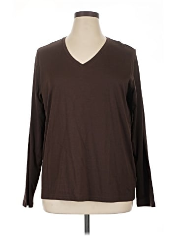 Lands' End 3/4 Sleeve T-Shirt (view 1)
