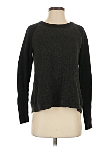 Madewell Province Cross-Back Pullover Sweater in Colorblock (view 1)