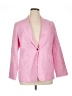 Talbots 100% Linen Pink Blazer Size 14 - photo 1