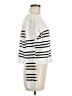 Bobeau Stripes White Pullover Sweater Size M - photo 4