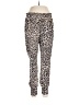 CAbi Animal Print Brown Casual Pants Size M - photo 1