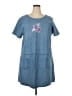 Roz & Ali Blue Casual Dress Size 14 - photo 1