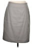 J.Crew 100% Cotton Solid Gray Formal Skirt Size 6 - photo 1