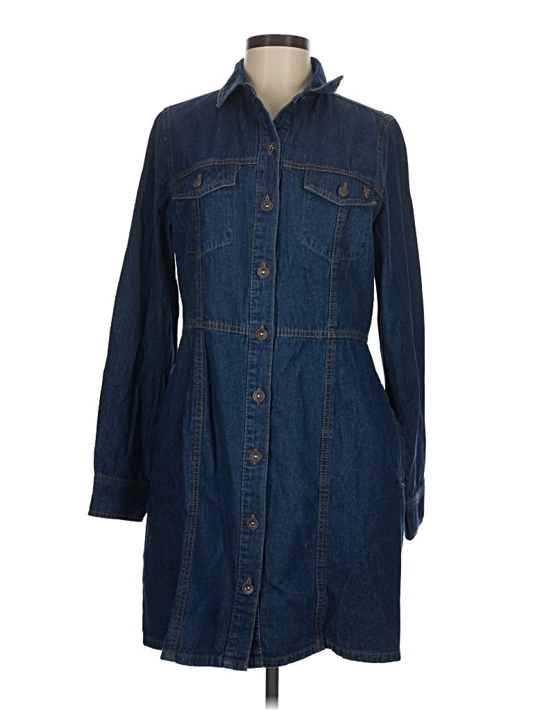 Pre-owned Frye Casual Dress In Blue