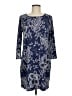 BCBGMAXAZRIA Paisley Blue Casual Dress Size M - photo 1