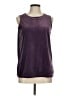 J.Jill Purple Sleeveless Blouse Size Med Petite - photo 1