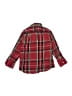 Crewcuts 100% Cotton Plaid Red Long Sleeve Button-Down Shirt Size 2 - photo 2
