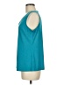 Susan Graver Teal Sleeveless Blouse Size M - photo 5