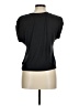 Veronica M. Black Short Sleeve Top Size M - photo 2