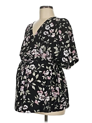 Motherhood Short Sleeve Blouse (view 1)