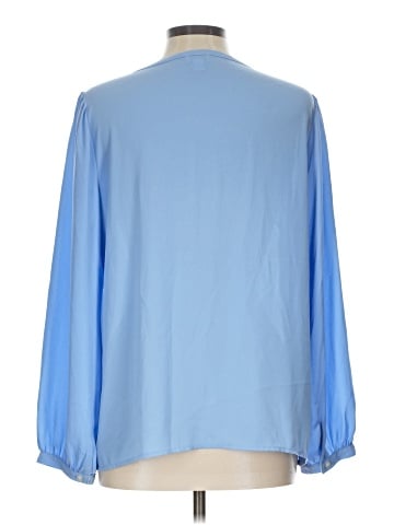 J.Crew Factory Store 3/4 Sleeve Blouse (view 2)