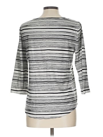 Ann Taylor 3/4 Sleeve T-Shirt (view 2)