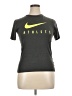 Nike 100% Polyester Gray Short Sleeve Top Size XL - photo 1