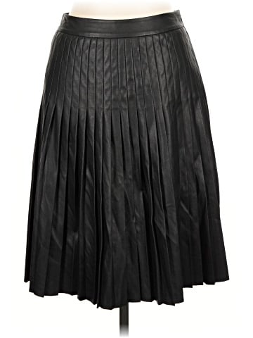 Rebecca Taylor Faux Leather Skirt (view 1)