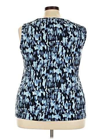 Just My Size Sleeveless Blouse (view 2)