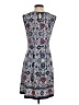 Max Studio Paisley Blue Casual Dress Size S - photo 2